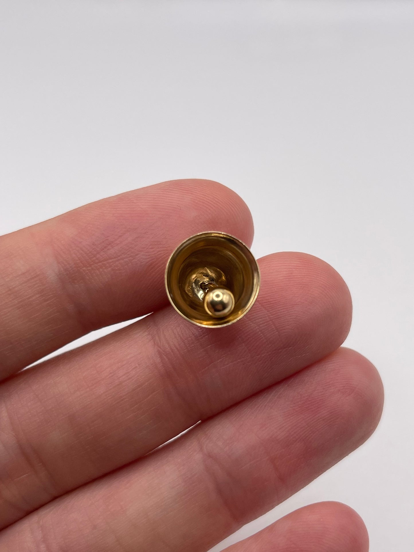 9ct gold bell charm