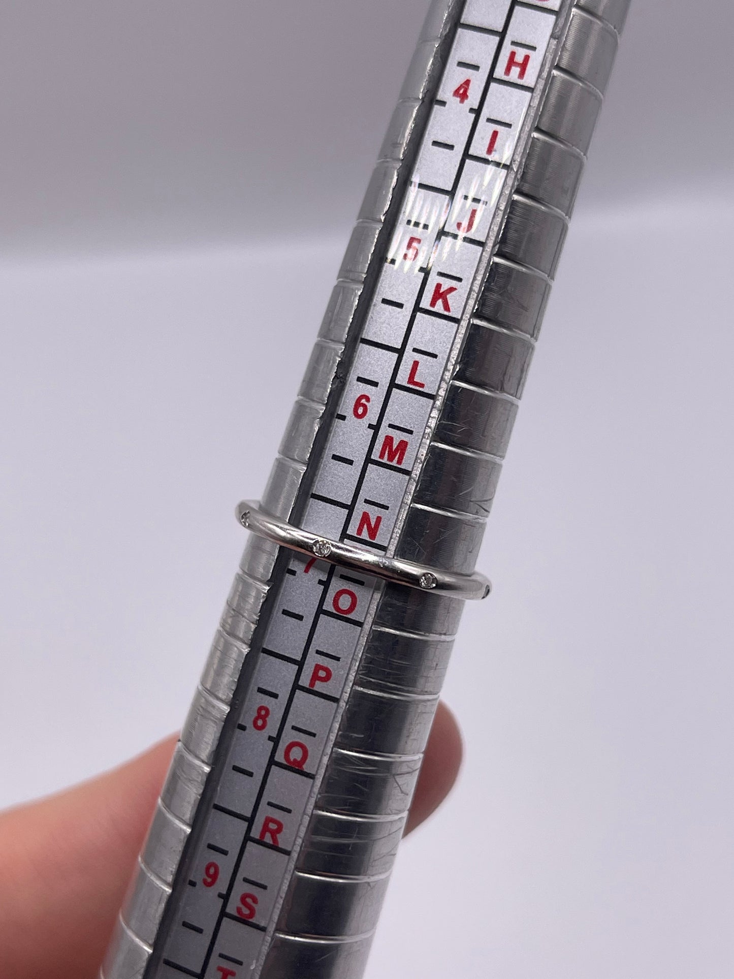 18ct white gold diamond eternity ring