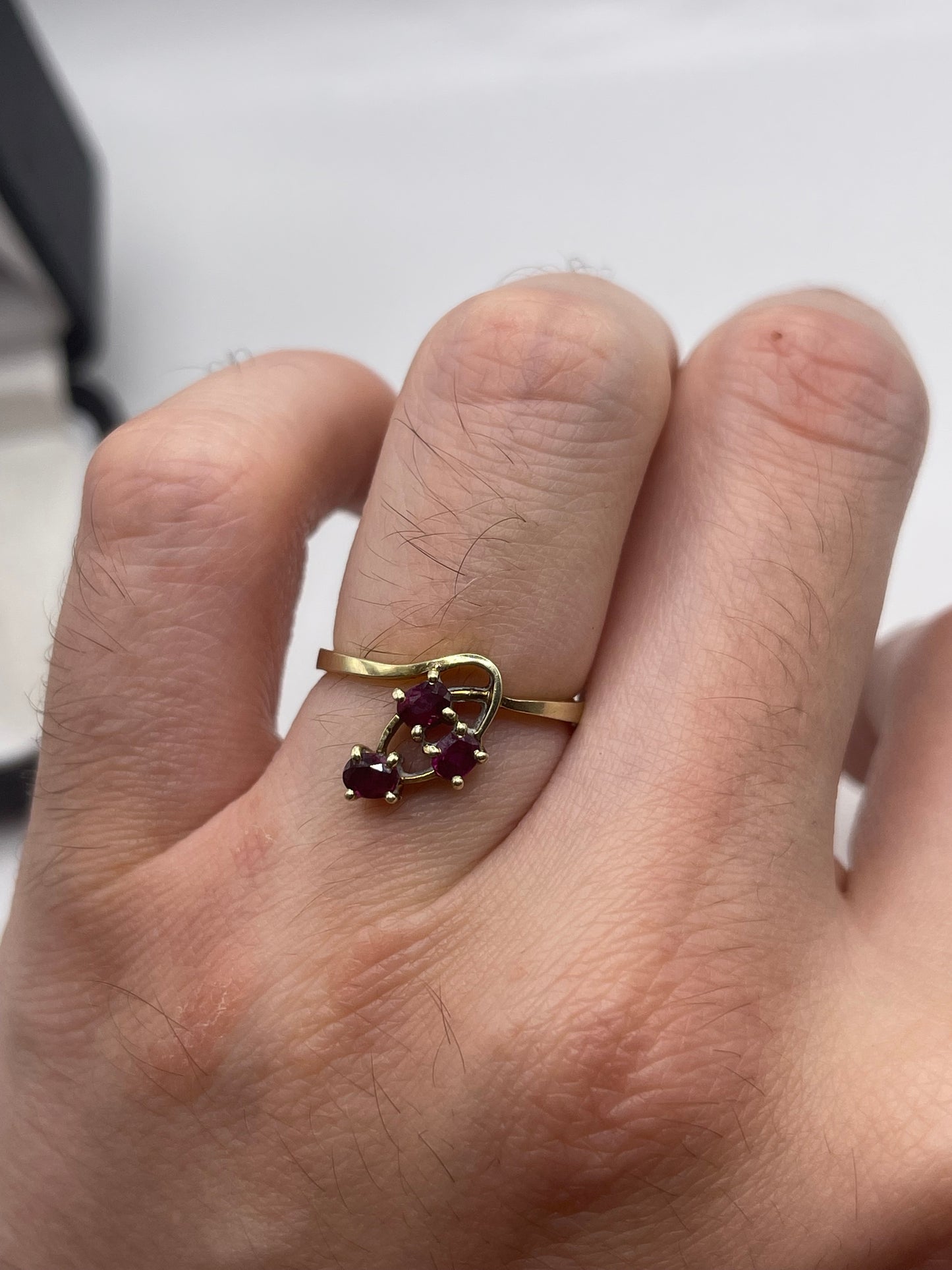 14ct gold ruby ring