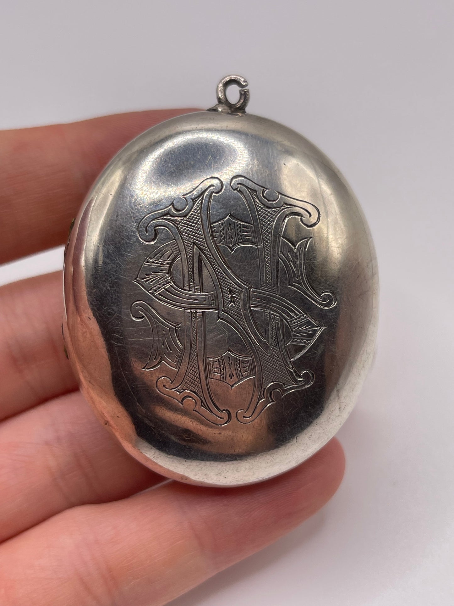 Antique silver Indian locket