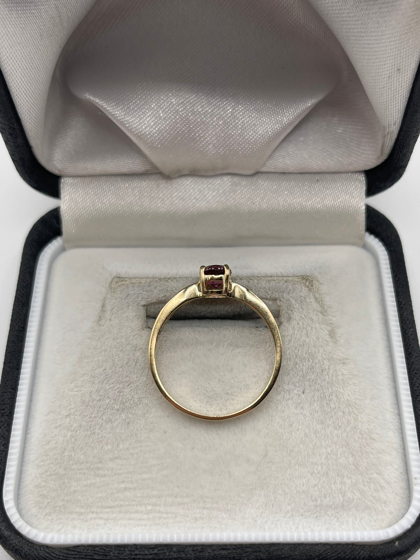 9ct gold tourmaline ring