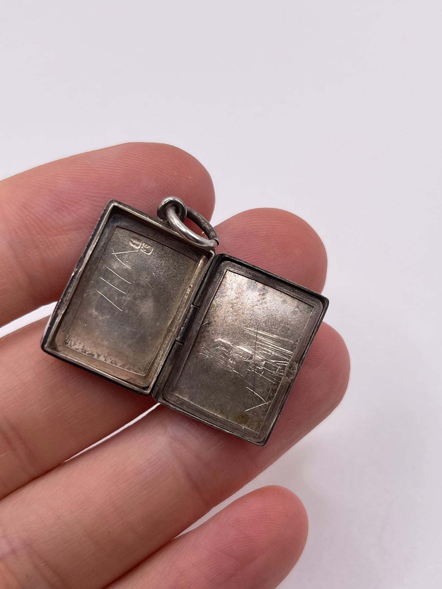 Antique silver locket