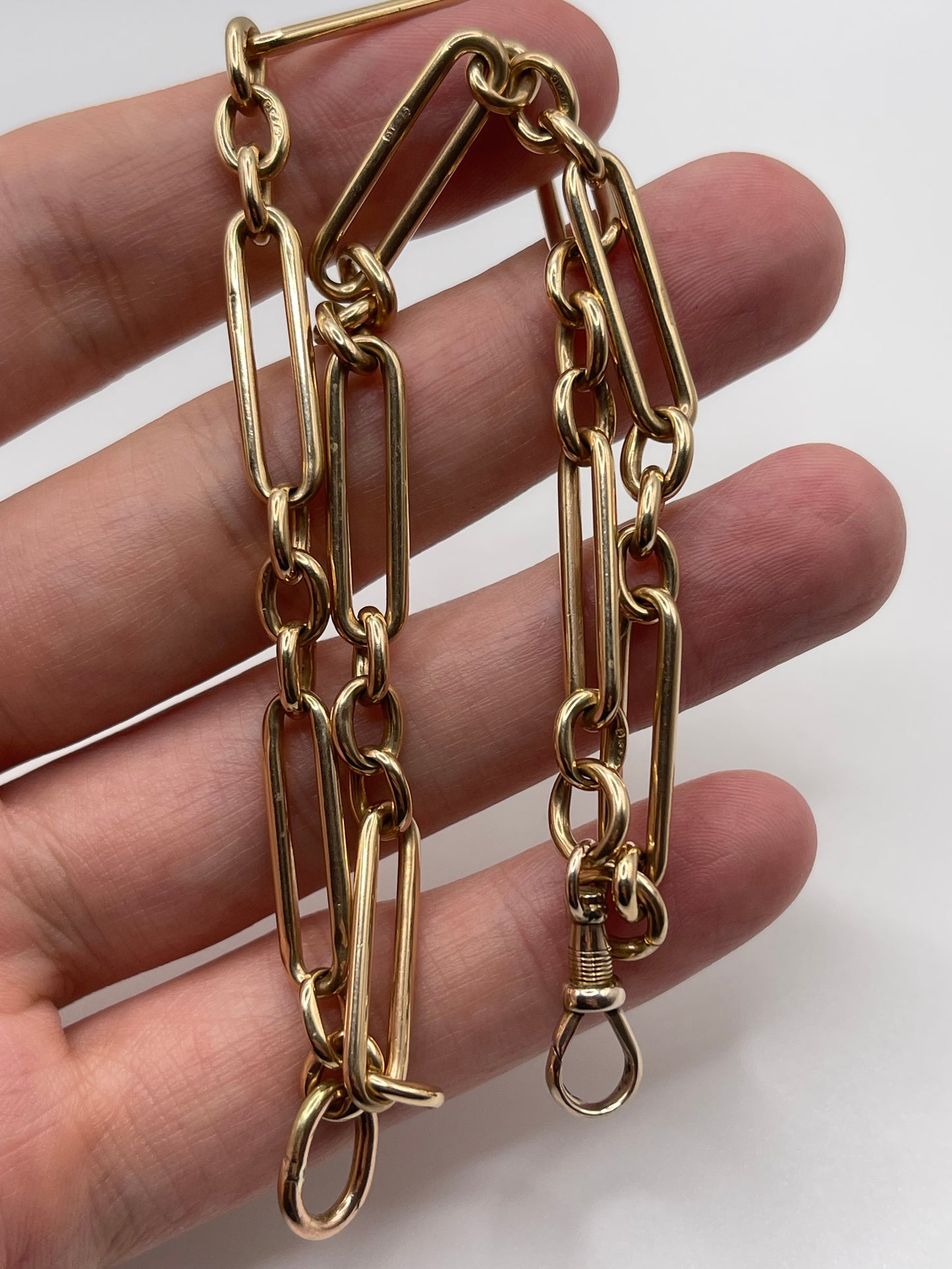 9ct rose gold bracelet