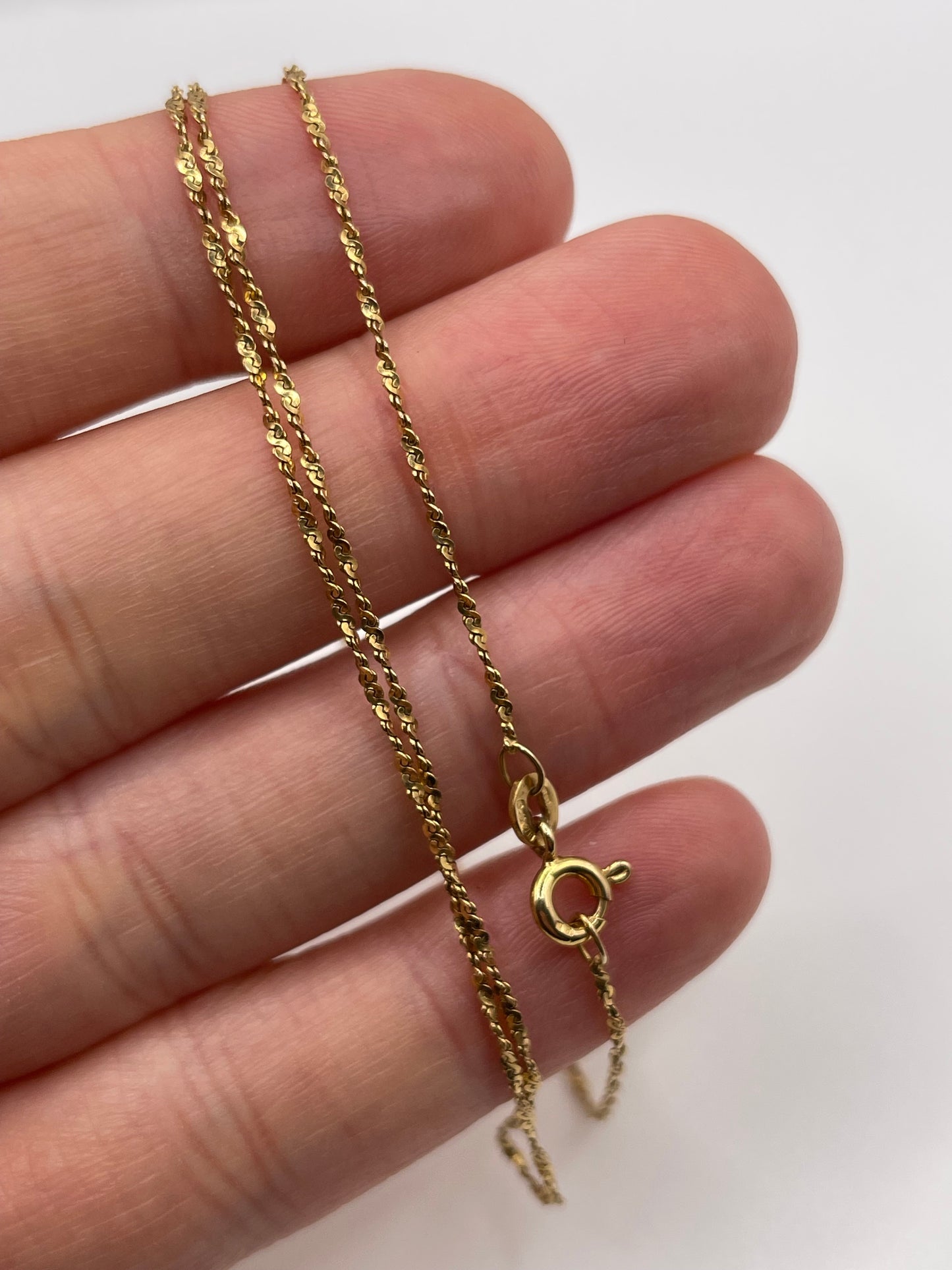 9ct gold chain 165
