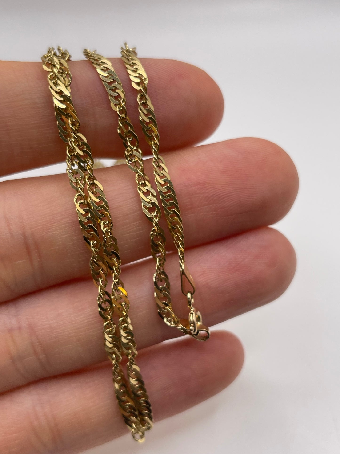 9ct gold chain 502