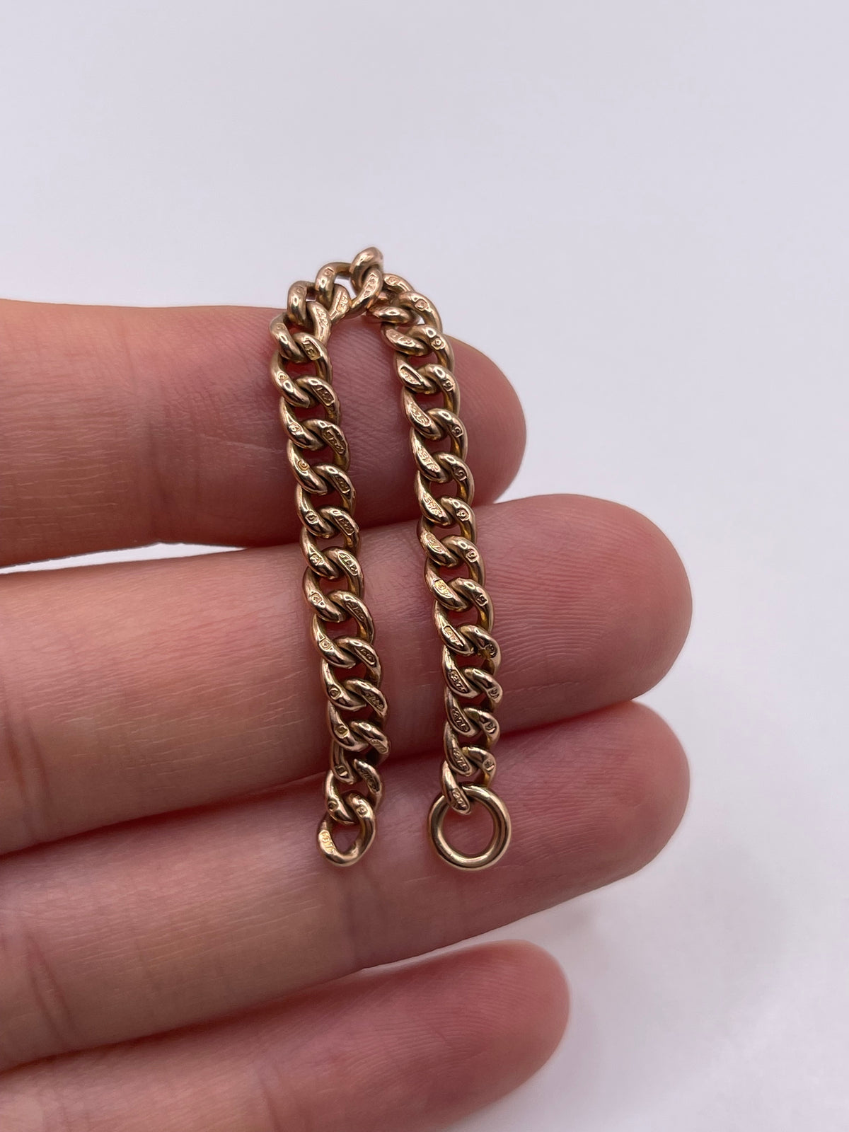 9ct rose gold extender
