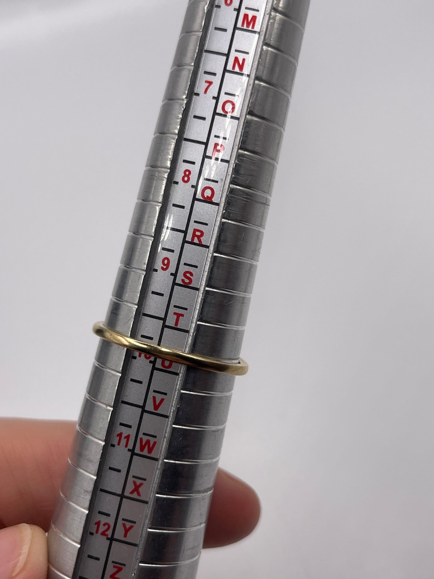 9ct gold tourmaline and zircon ring