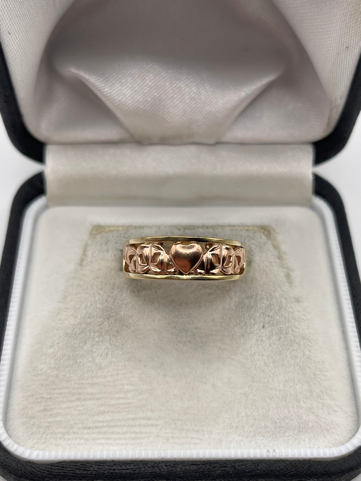 Clogau 9ct two two gold ring