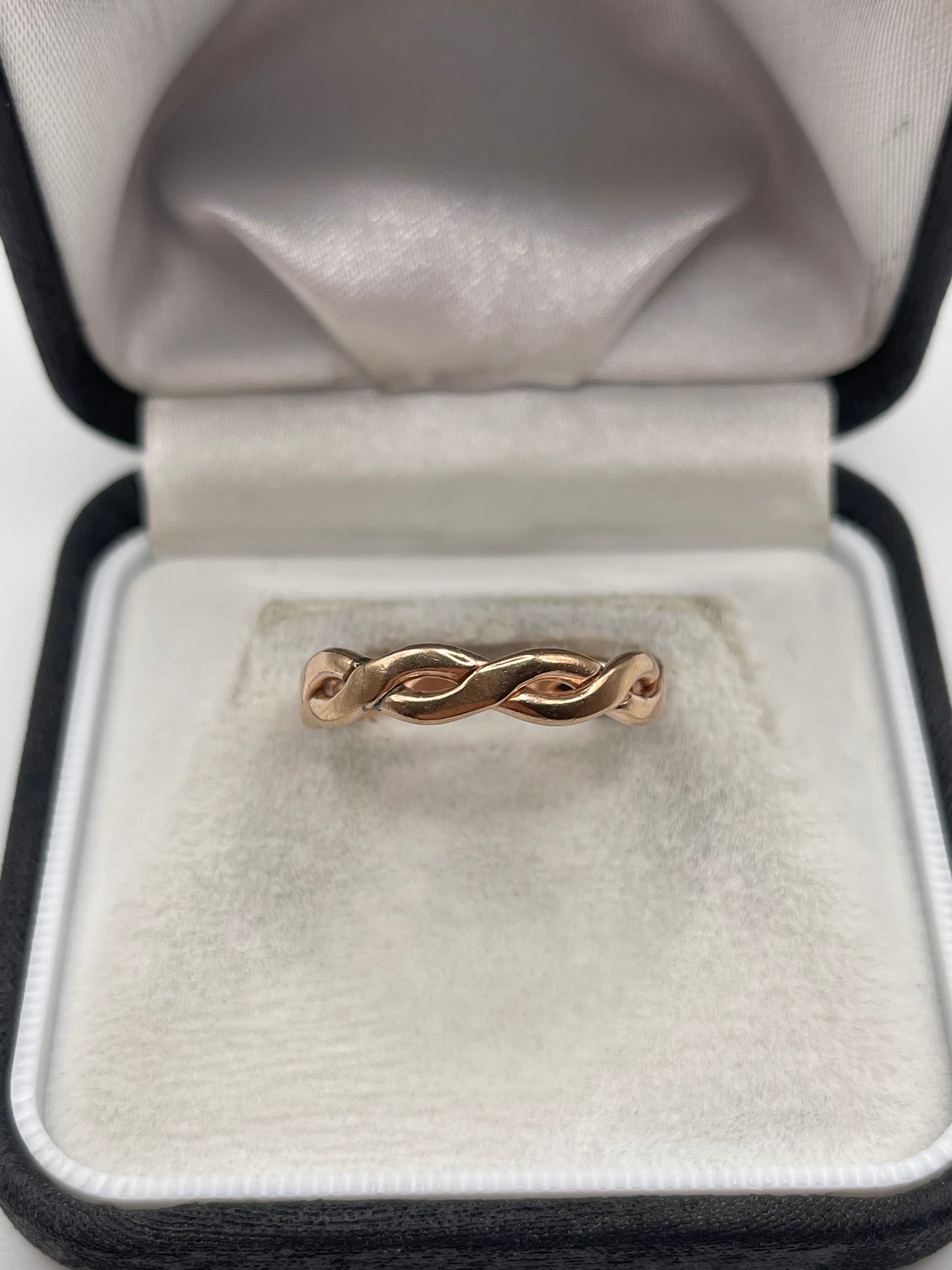 Welsh 9ct rose gold band