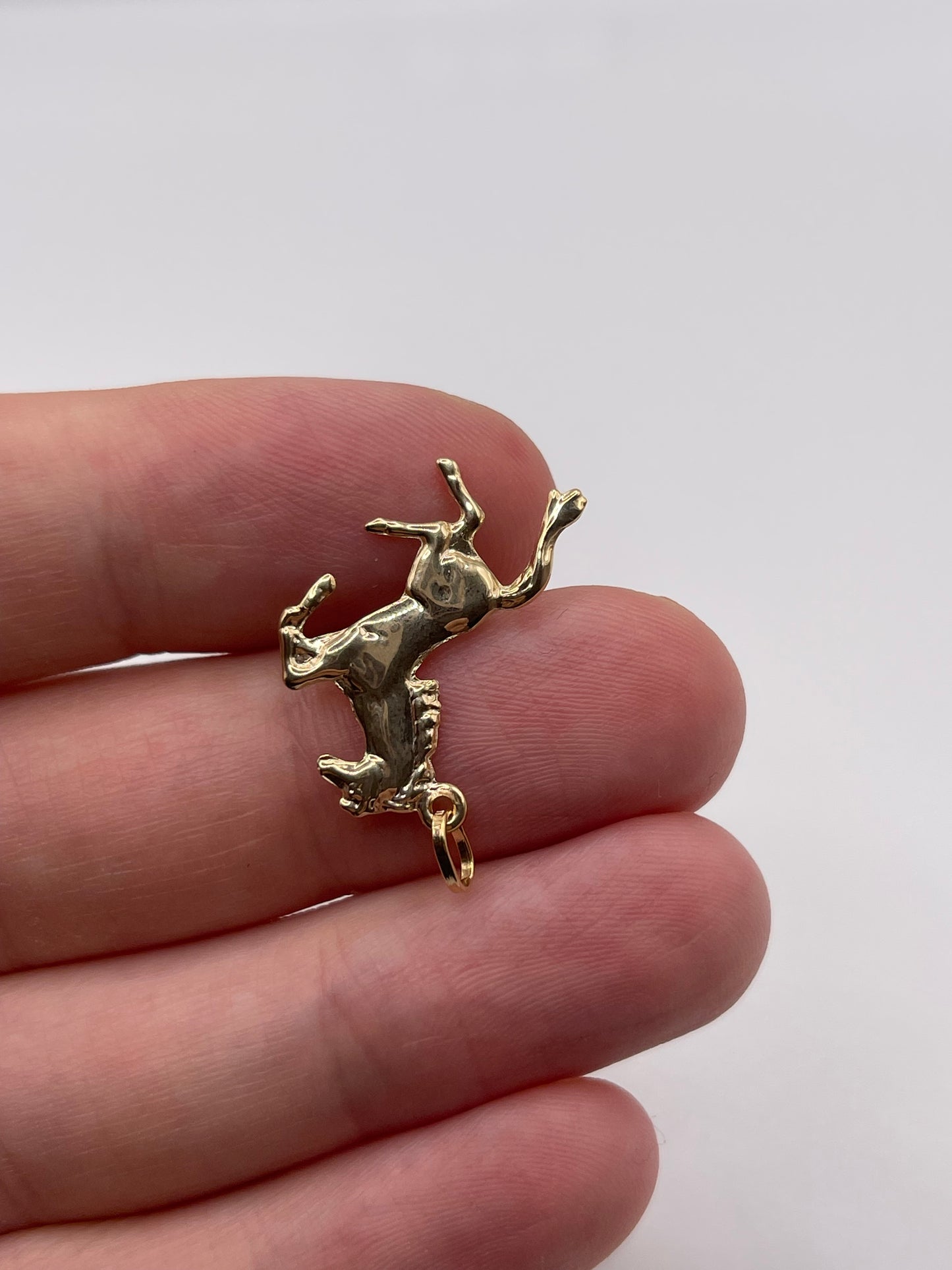 9ct gold horse charm