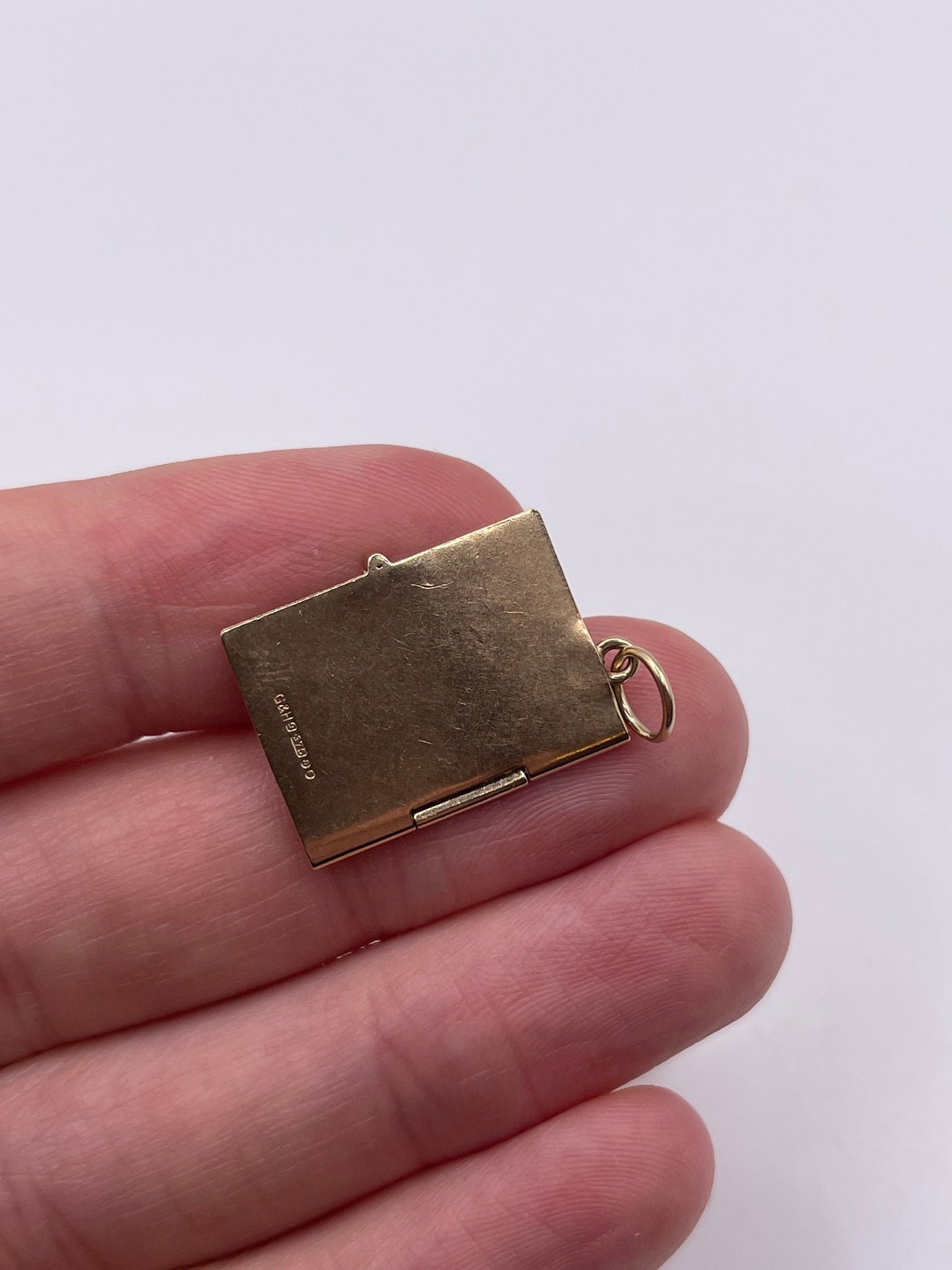 9ct gold post office savings charm