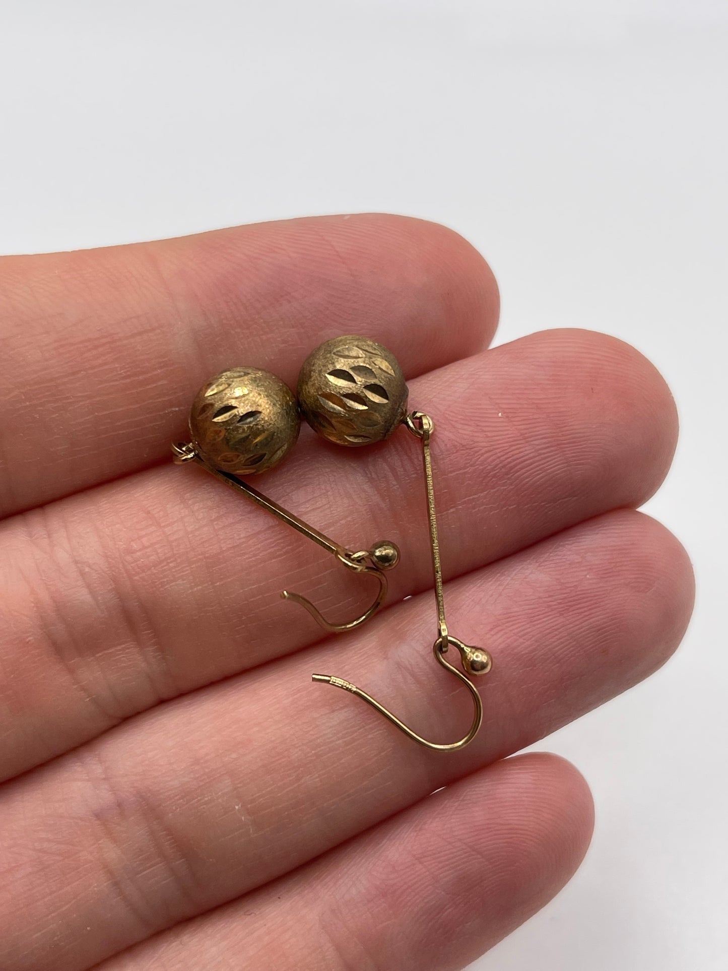 9ct gold earrings