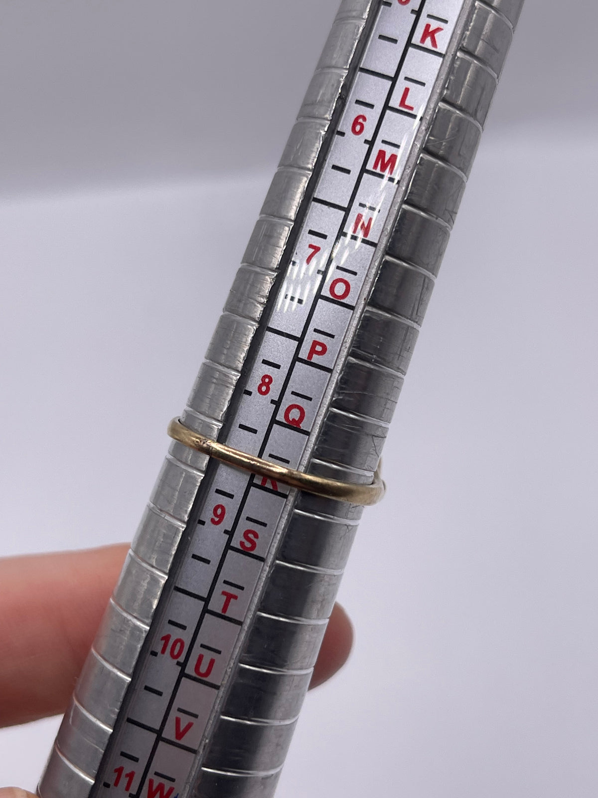 9ct gold garnet cluster ring