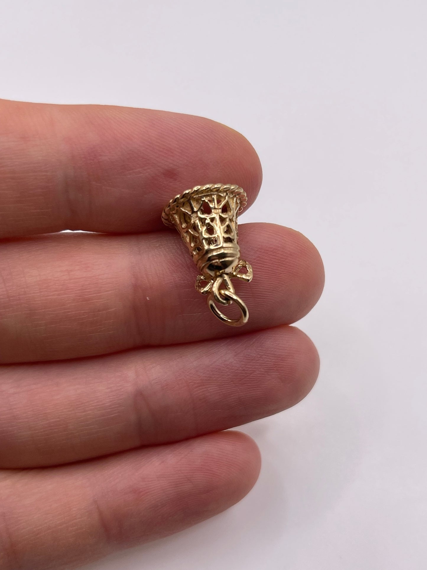9ct gold bell charm