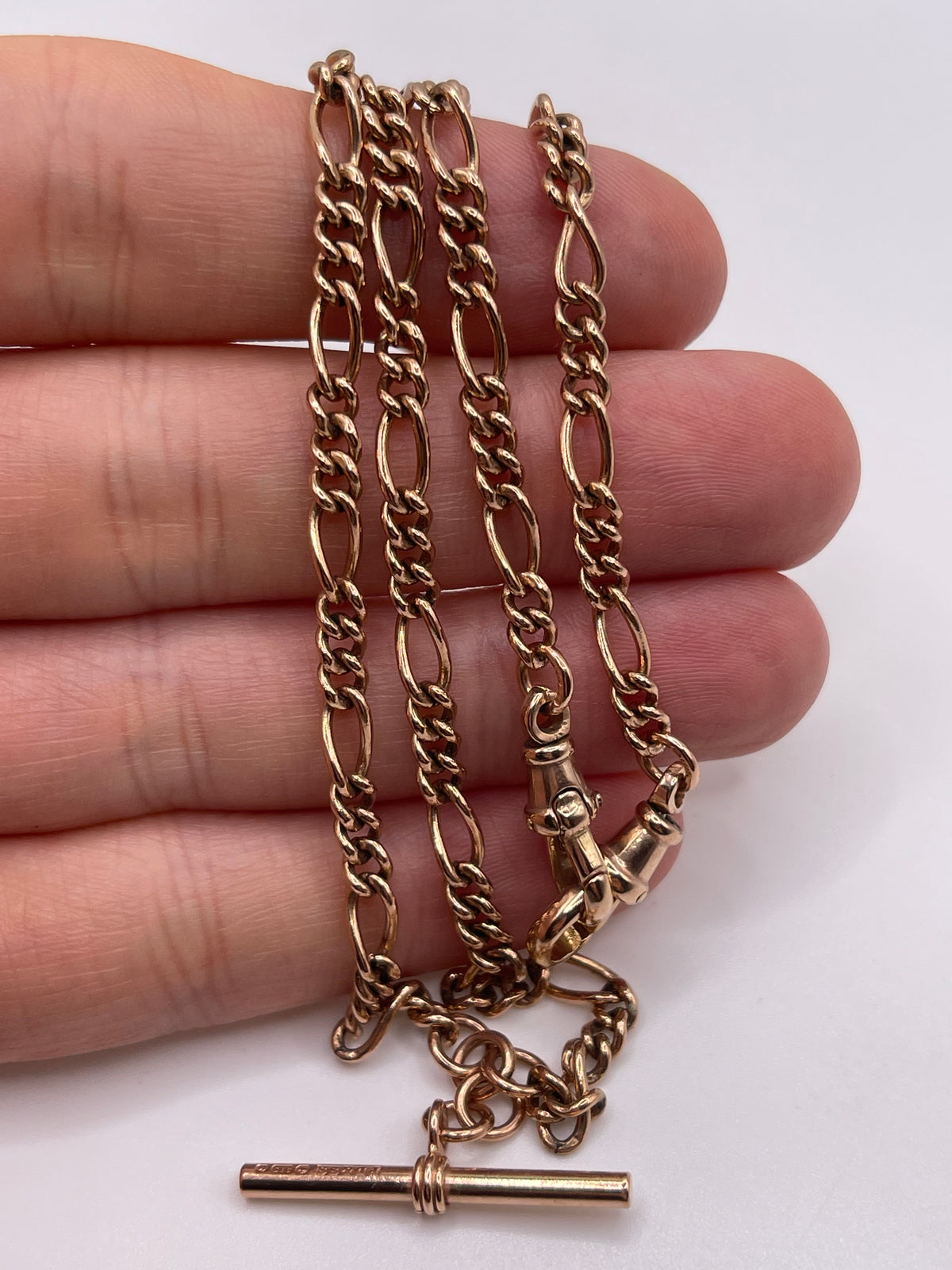 9ct rose gold chain 651