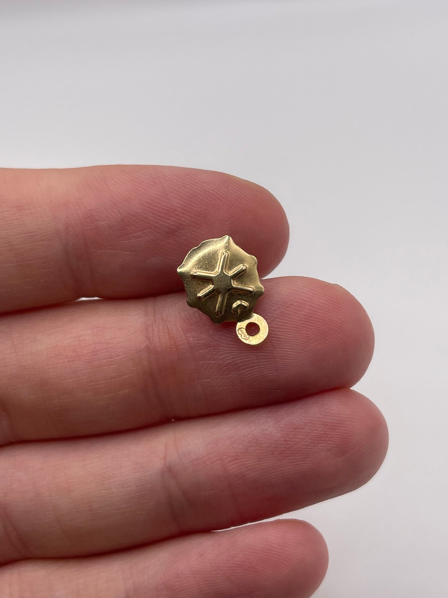 9ct gold ladybird charm