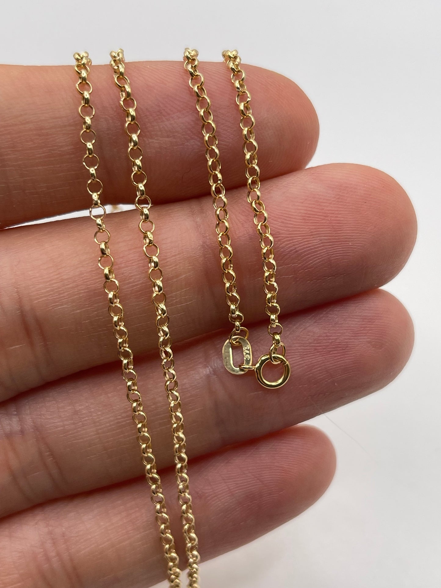 9ct gold chain 291