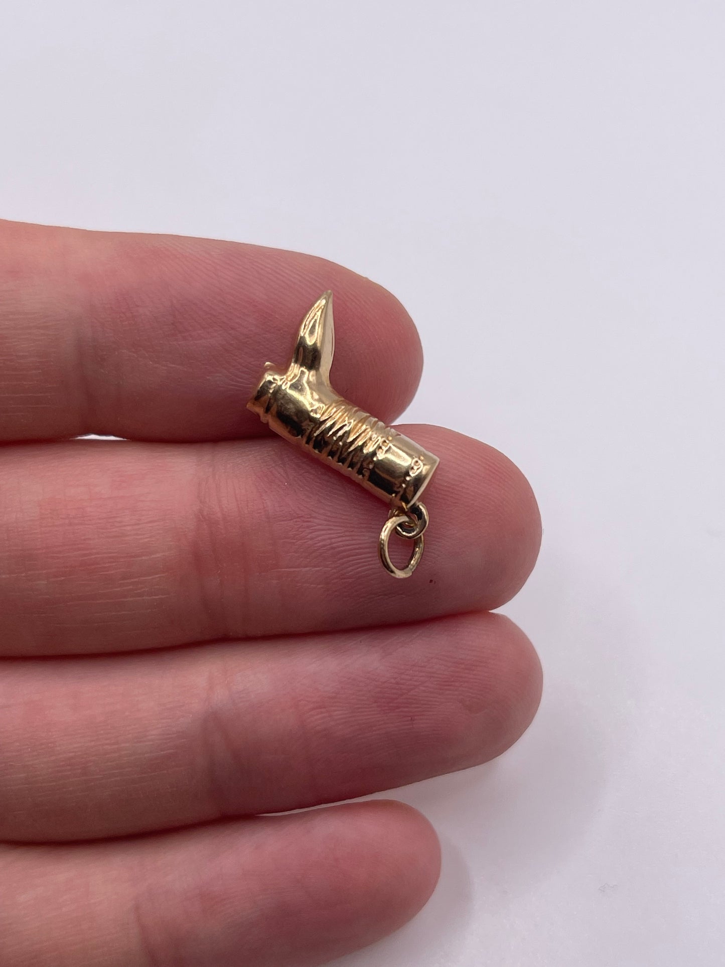 9ct gold boot charm