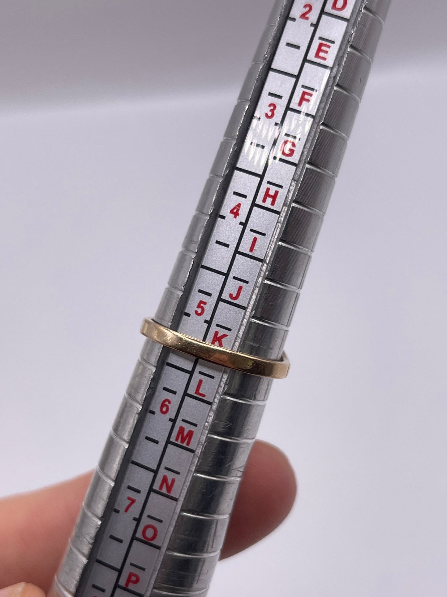 9ct gold agate ring