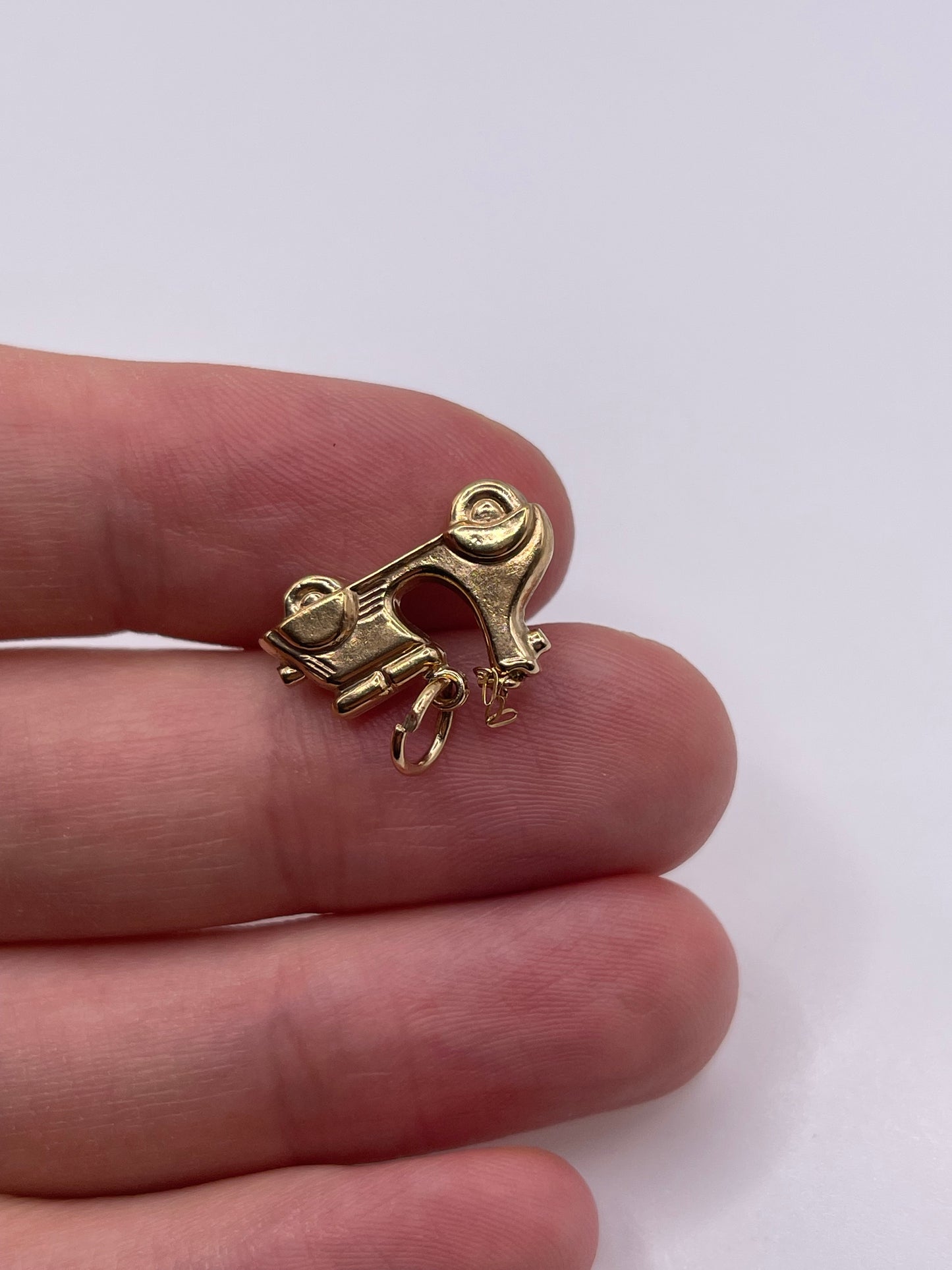 9ct gold scooter charm