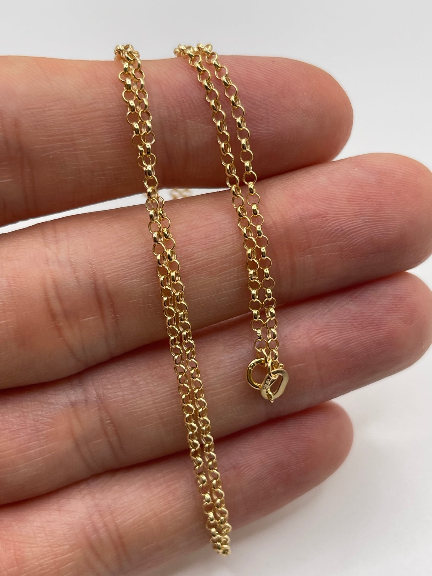 9ct gold chain 298