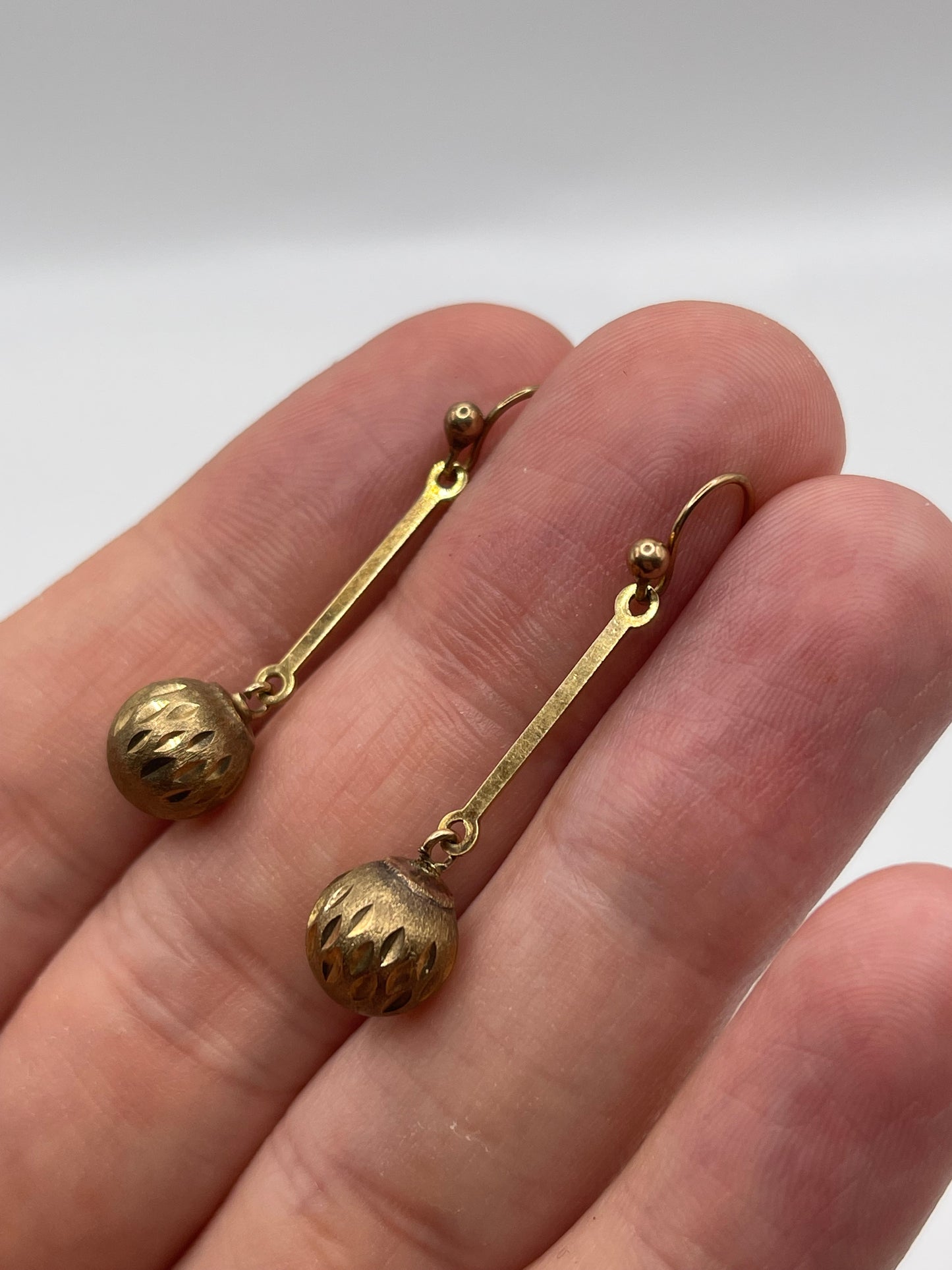 9ct gold earrings