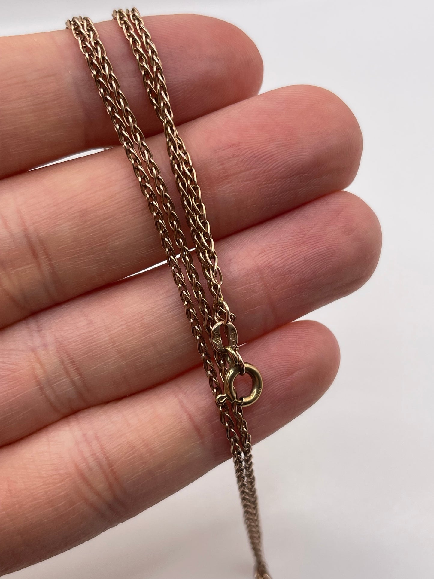9ct rose gold chain 148
