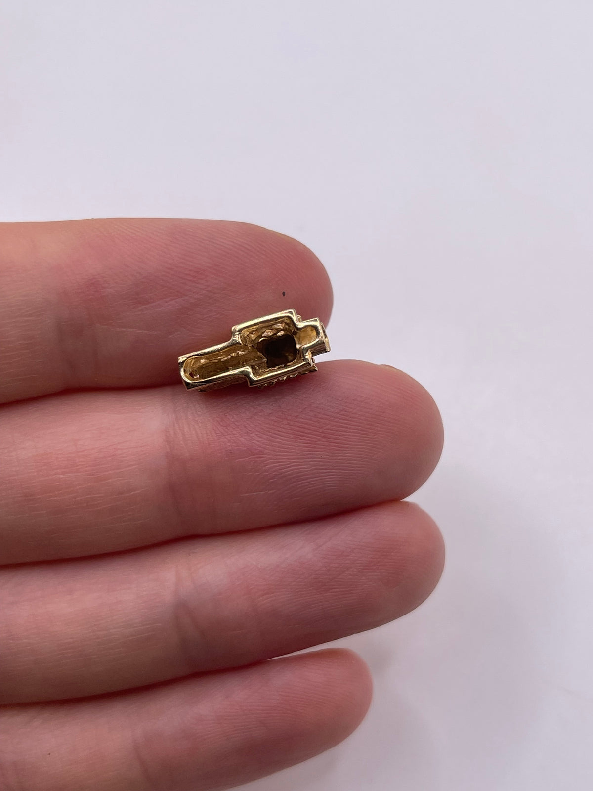 9ct gold church charm