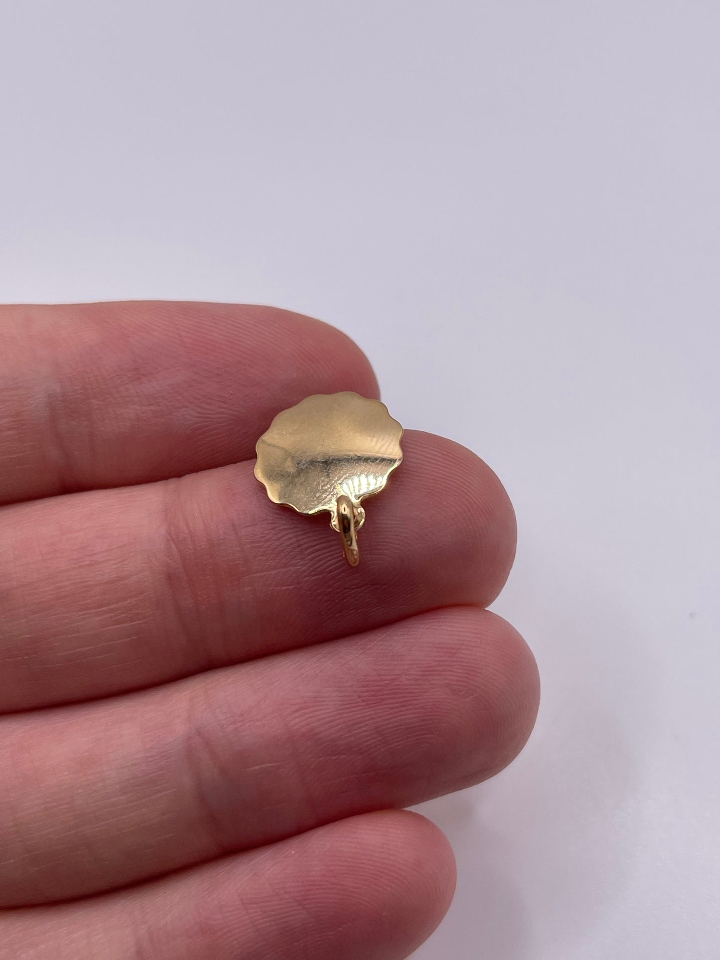 9ct gold st Christopher charm