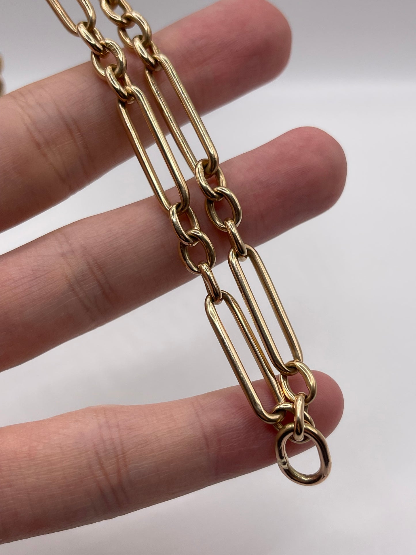 9ct rose gold bracelet