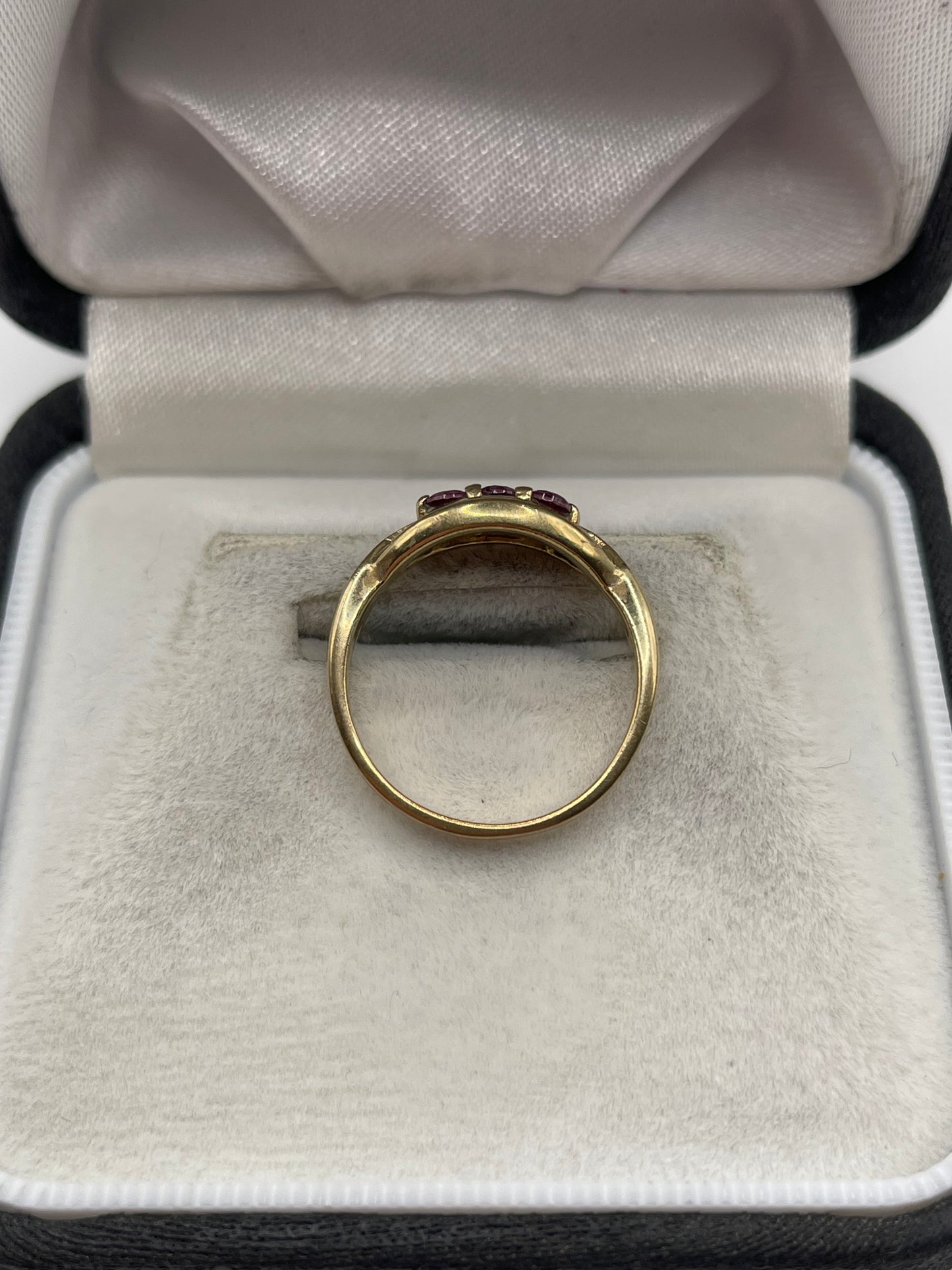 9ct gold tourmaline ring