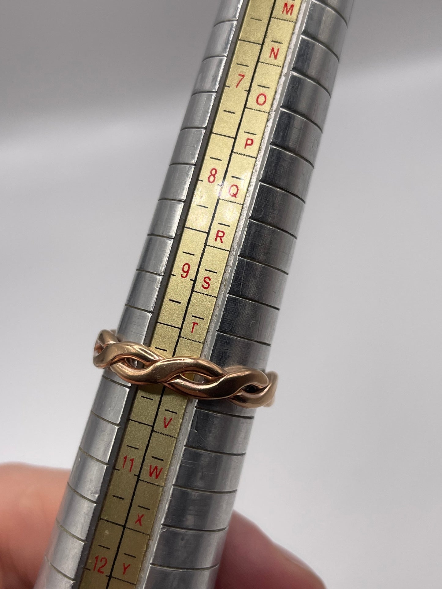 Welsh 9ct rose gold band