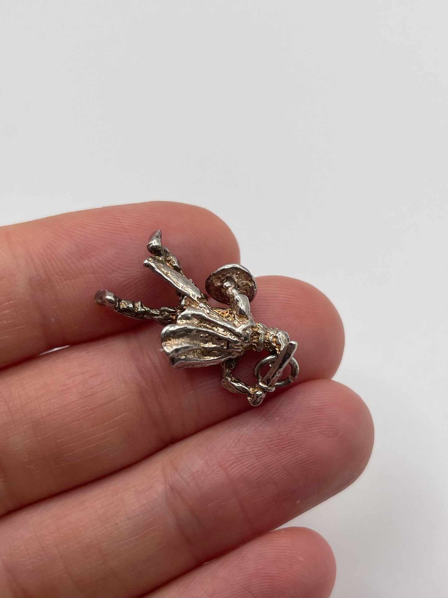 Silver warrior charm