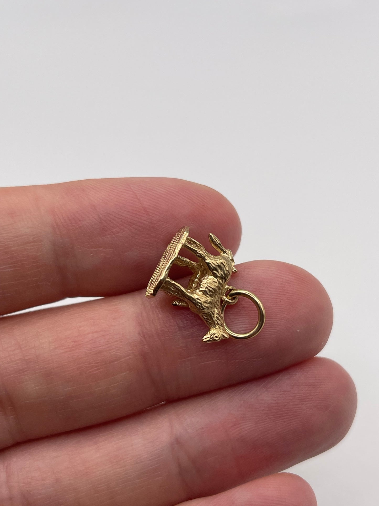 9ct gold horse charm
