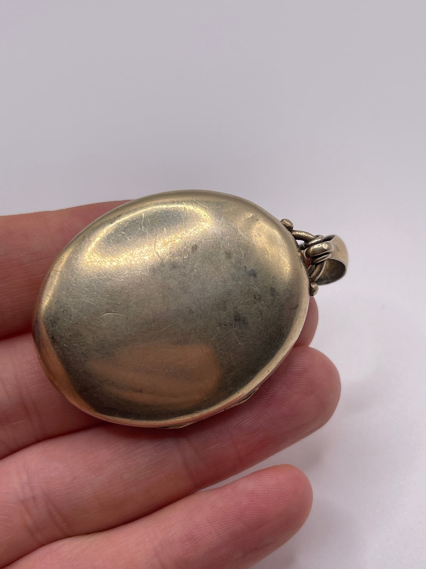 Antique silver locket