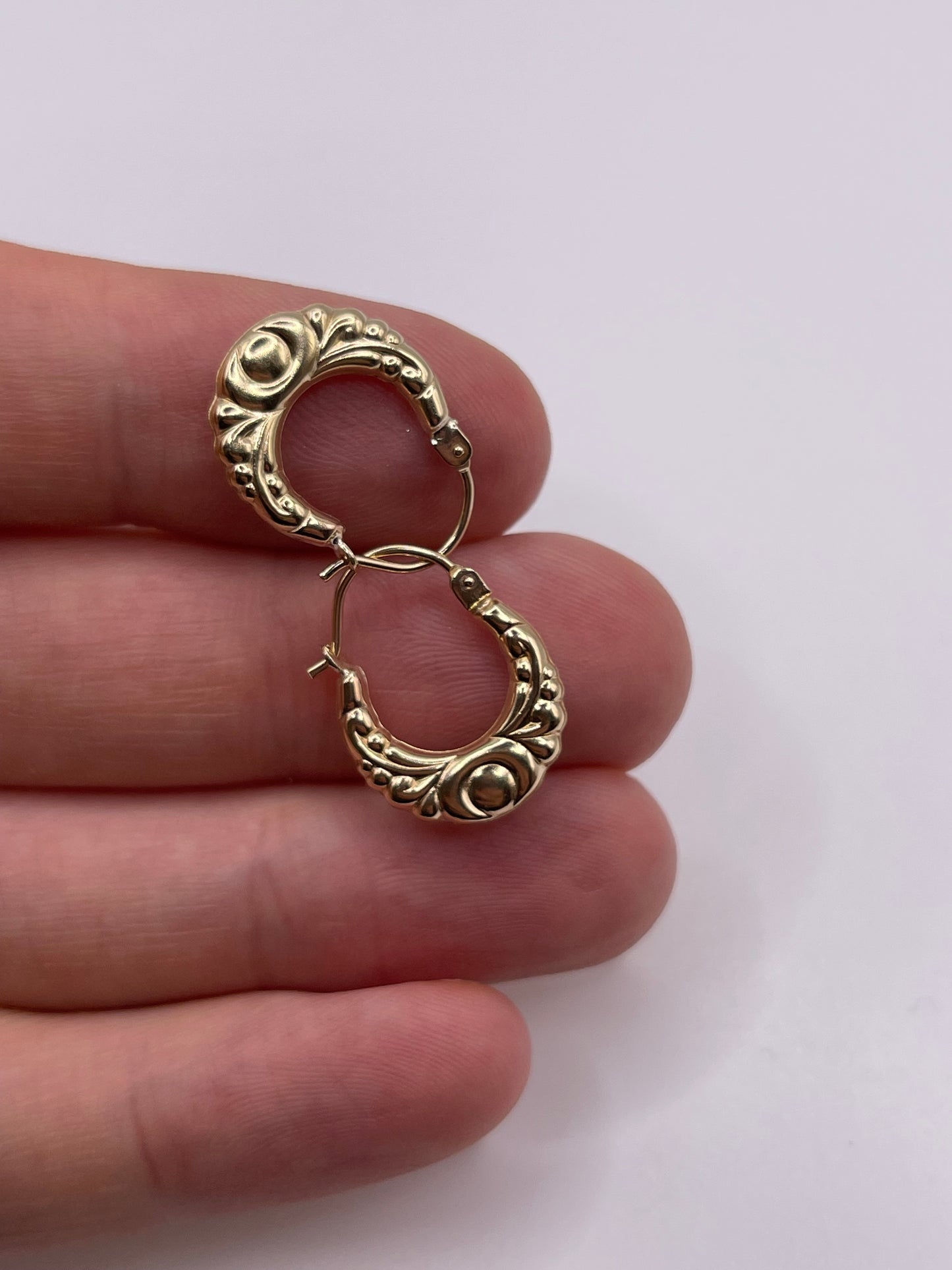 9ct gold earrings