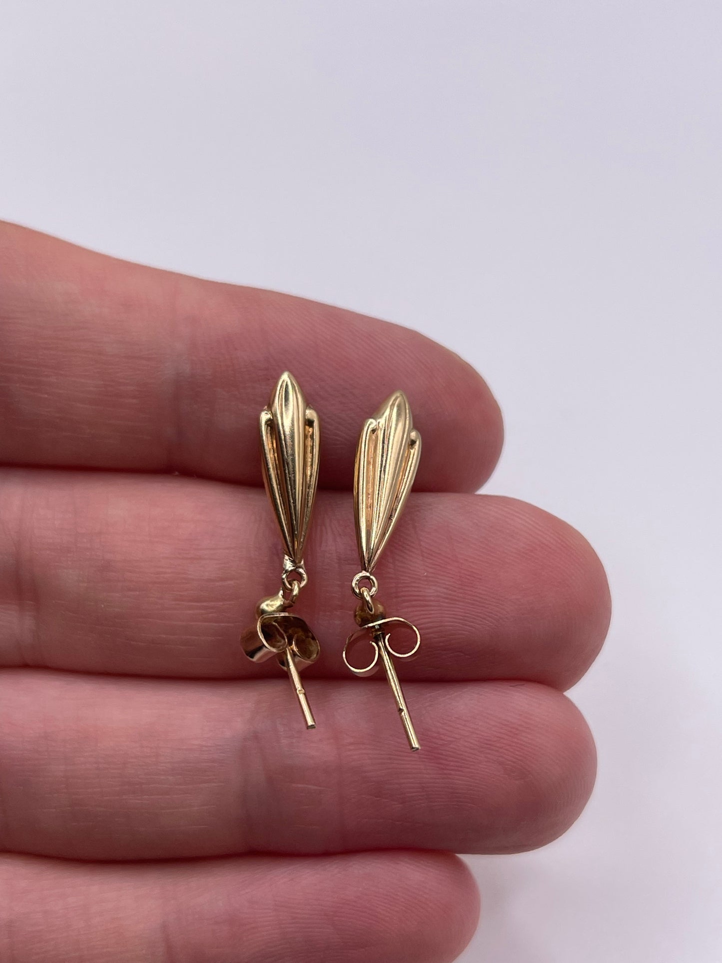 9ct gold earrings
