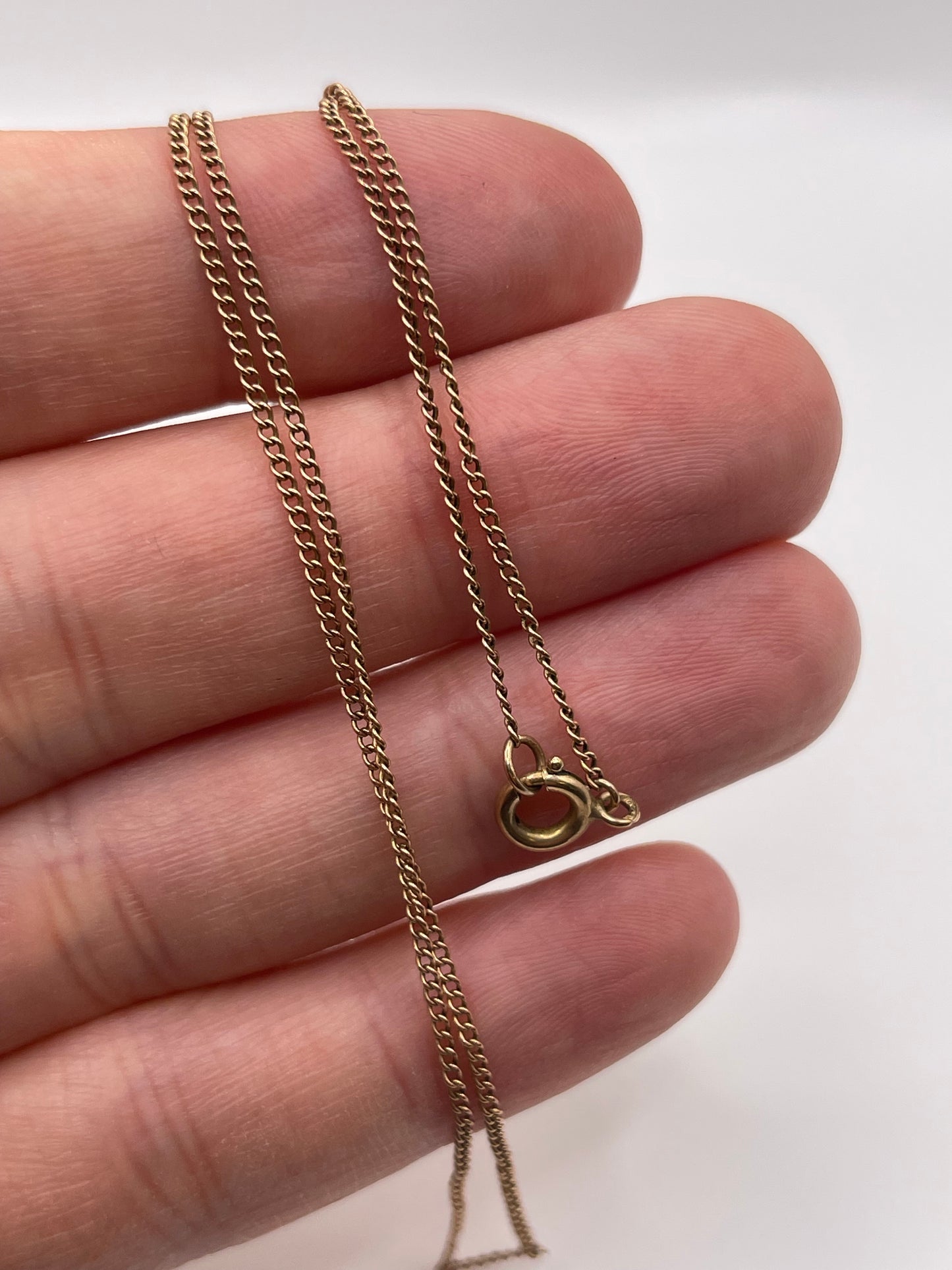 9ct rose gold chain 189