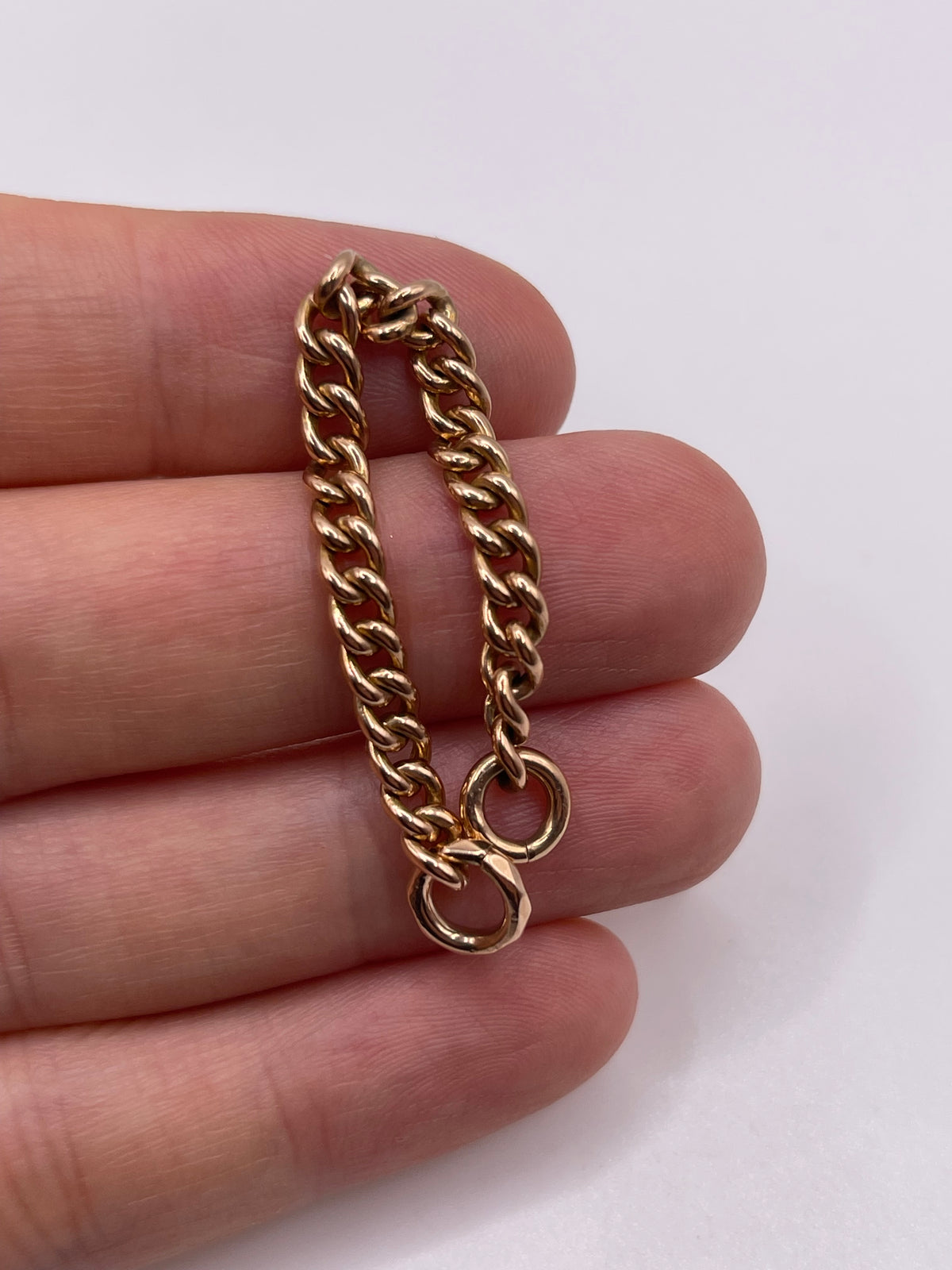 9ct rose gold extender