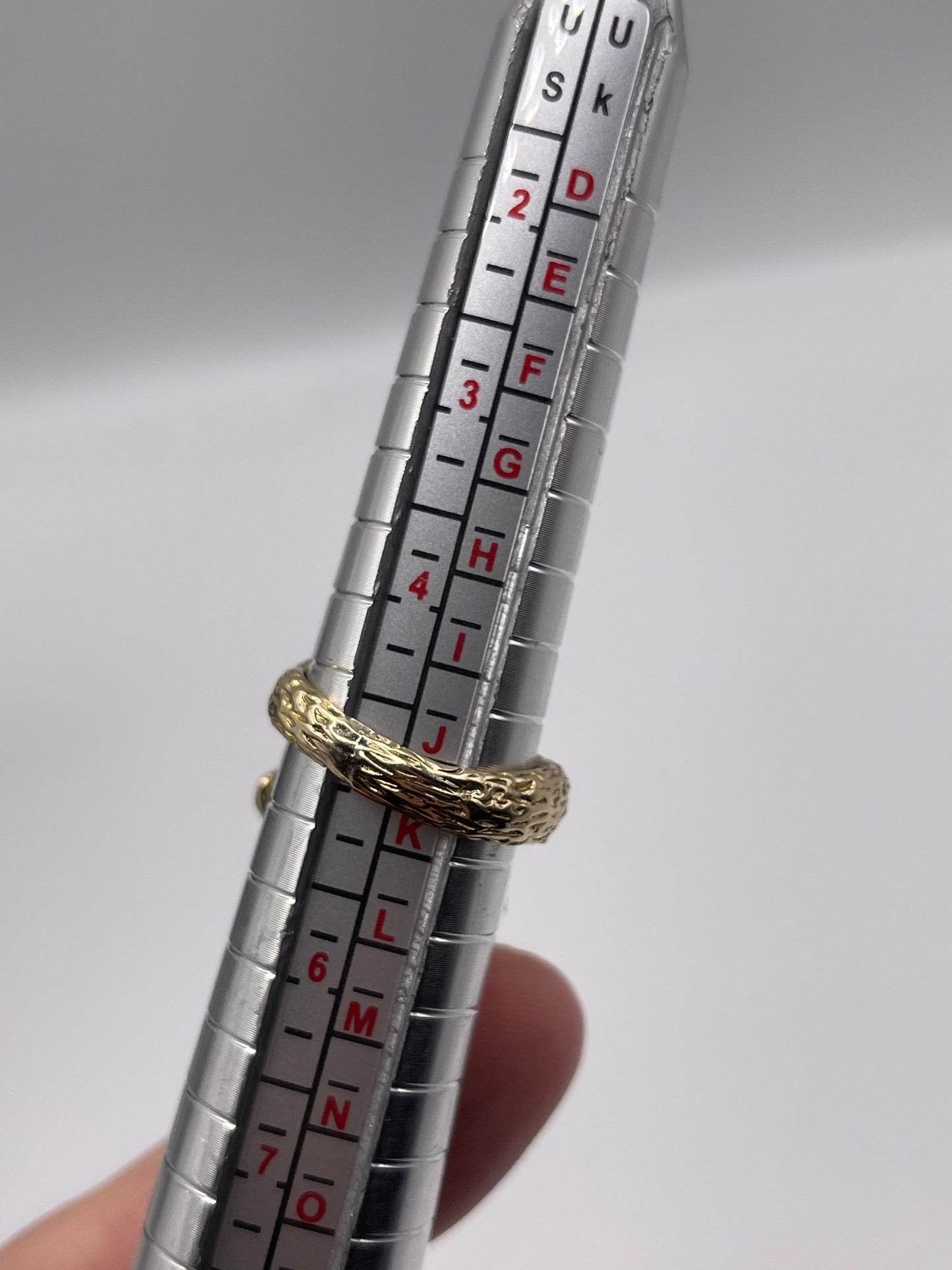 Heavy 9ct gold ruby ram ring