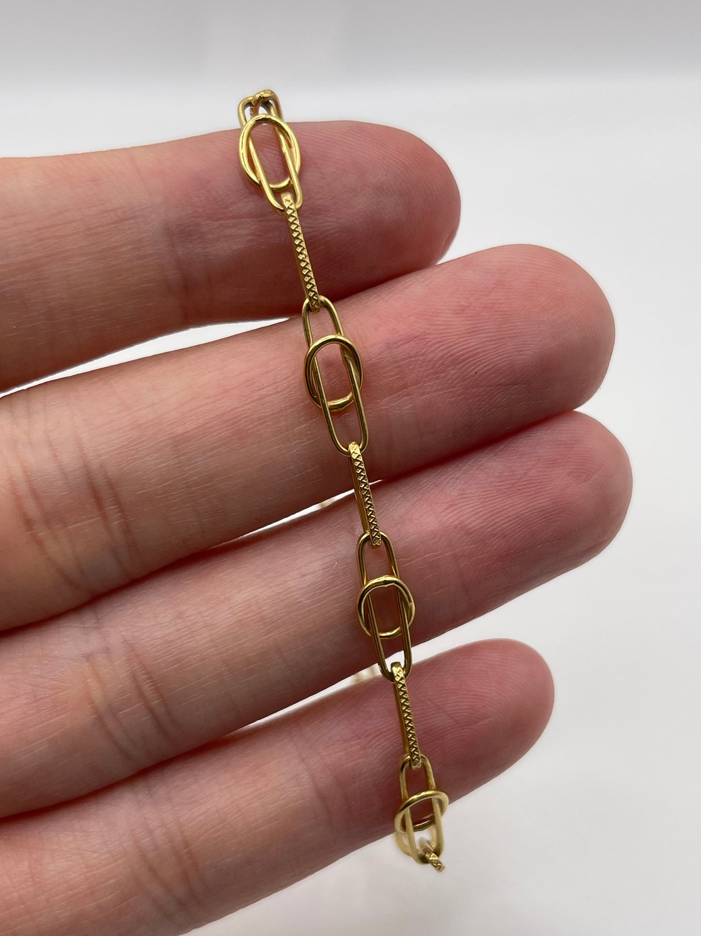 18ct gold bracelet