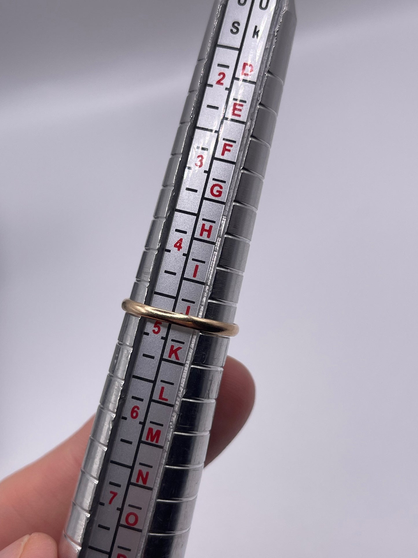 9ct gold opal gypsy ring