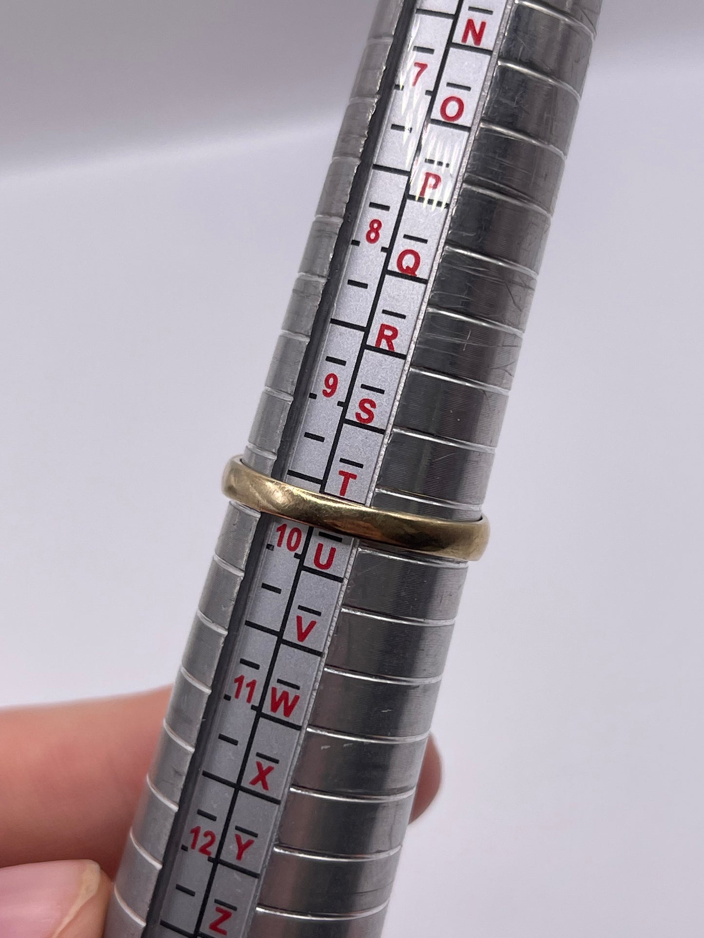9ct gold keepers ring