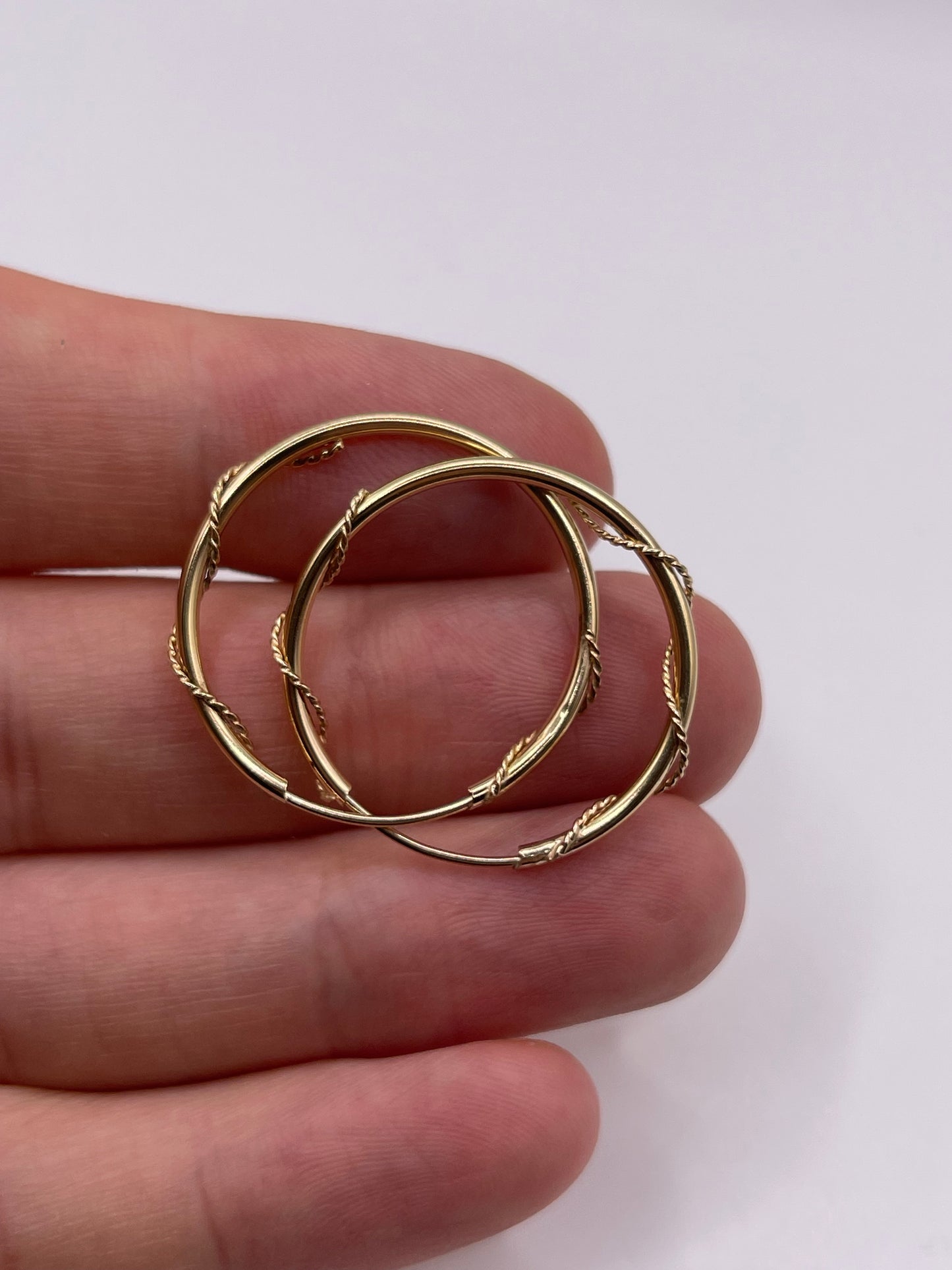 9ct gold earrings