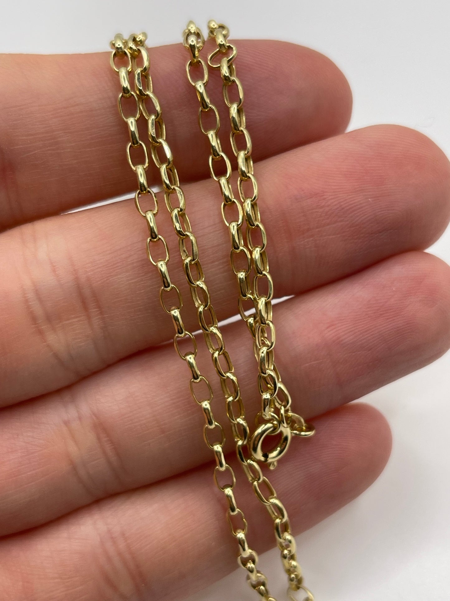 9ct gold chain 216