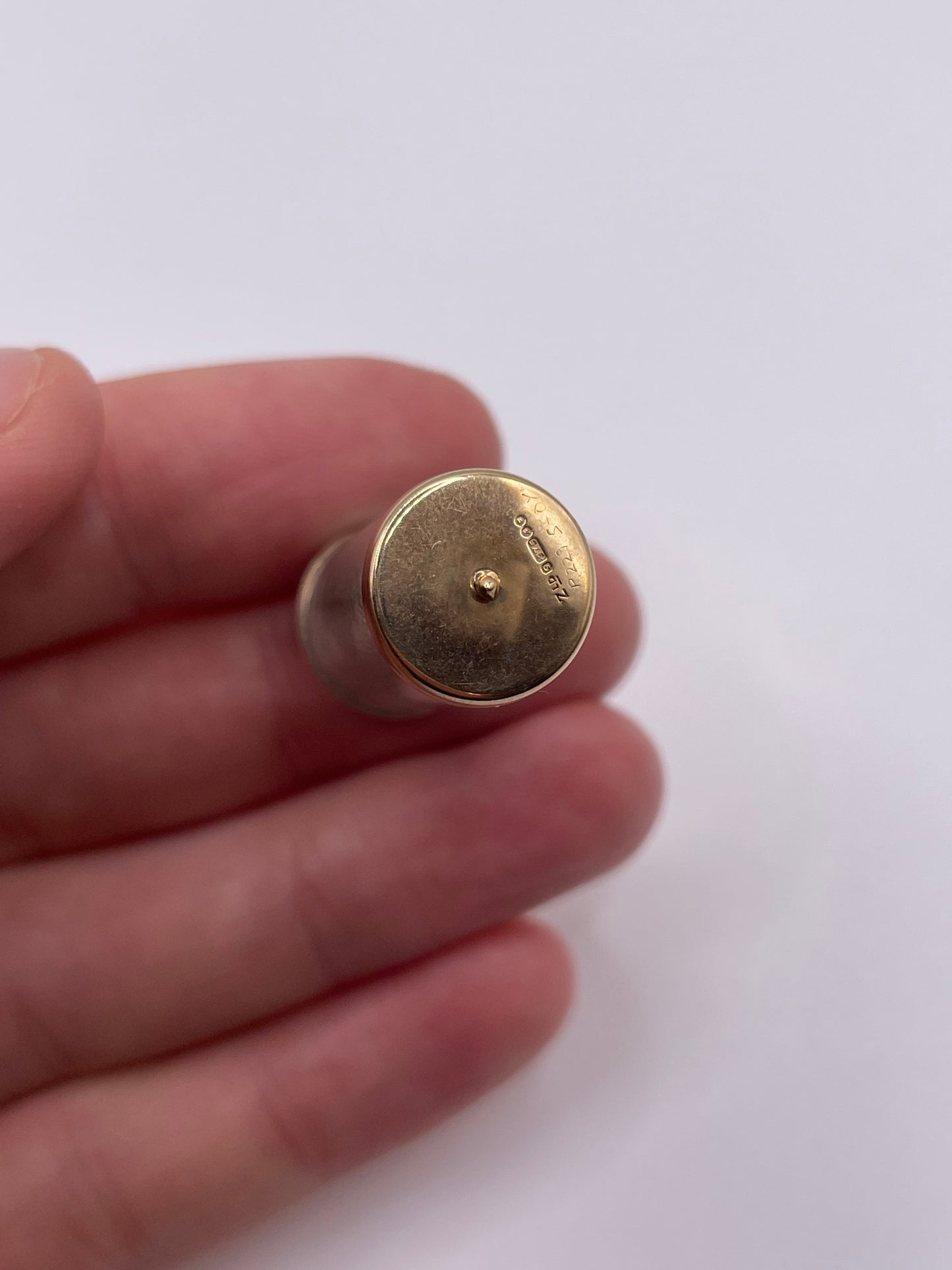 9ct gold £1 note charm