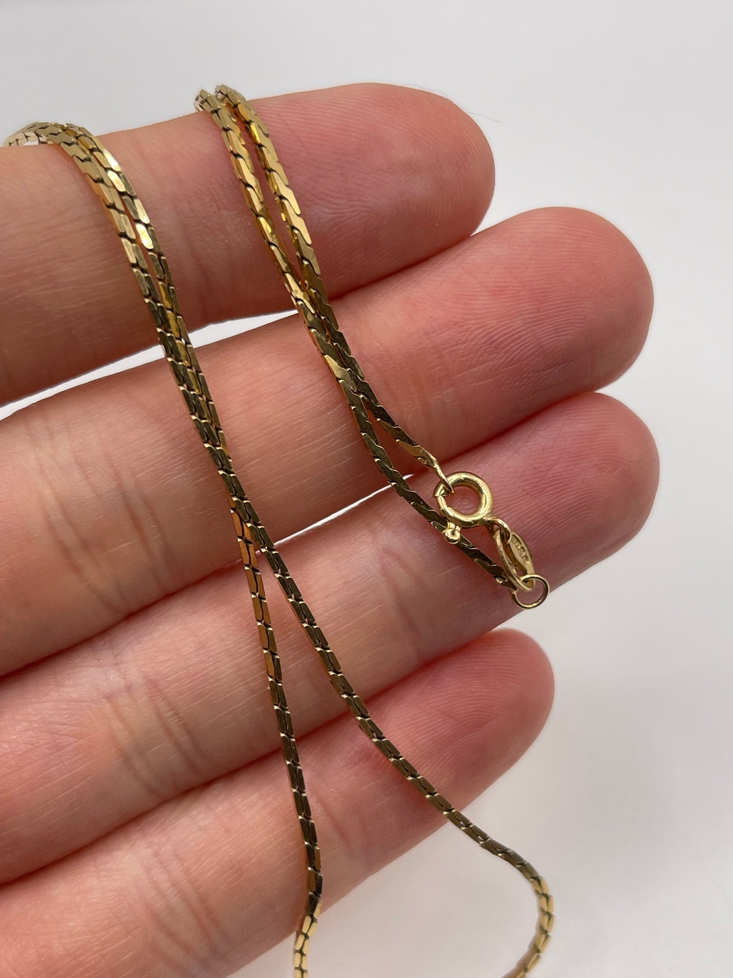 9ct gold chain 160