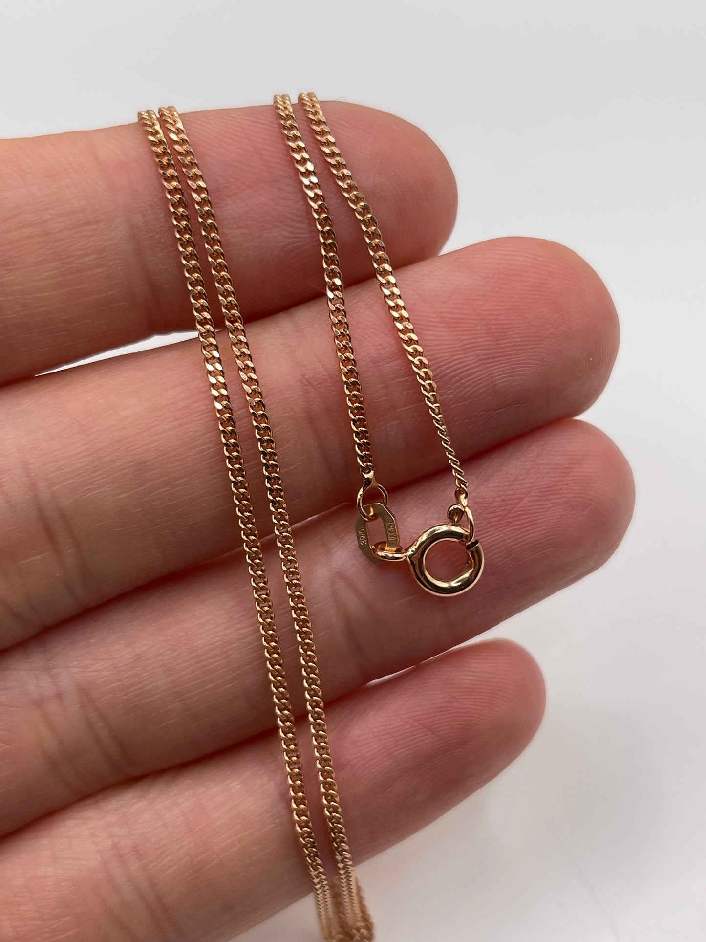 9ct rose gold chain 172