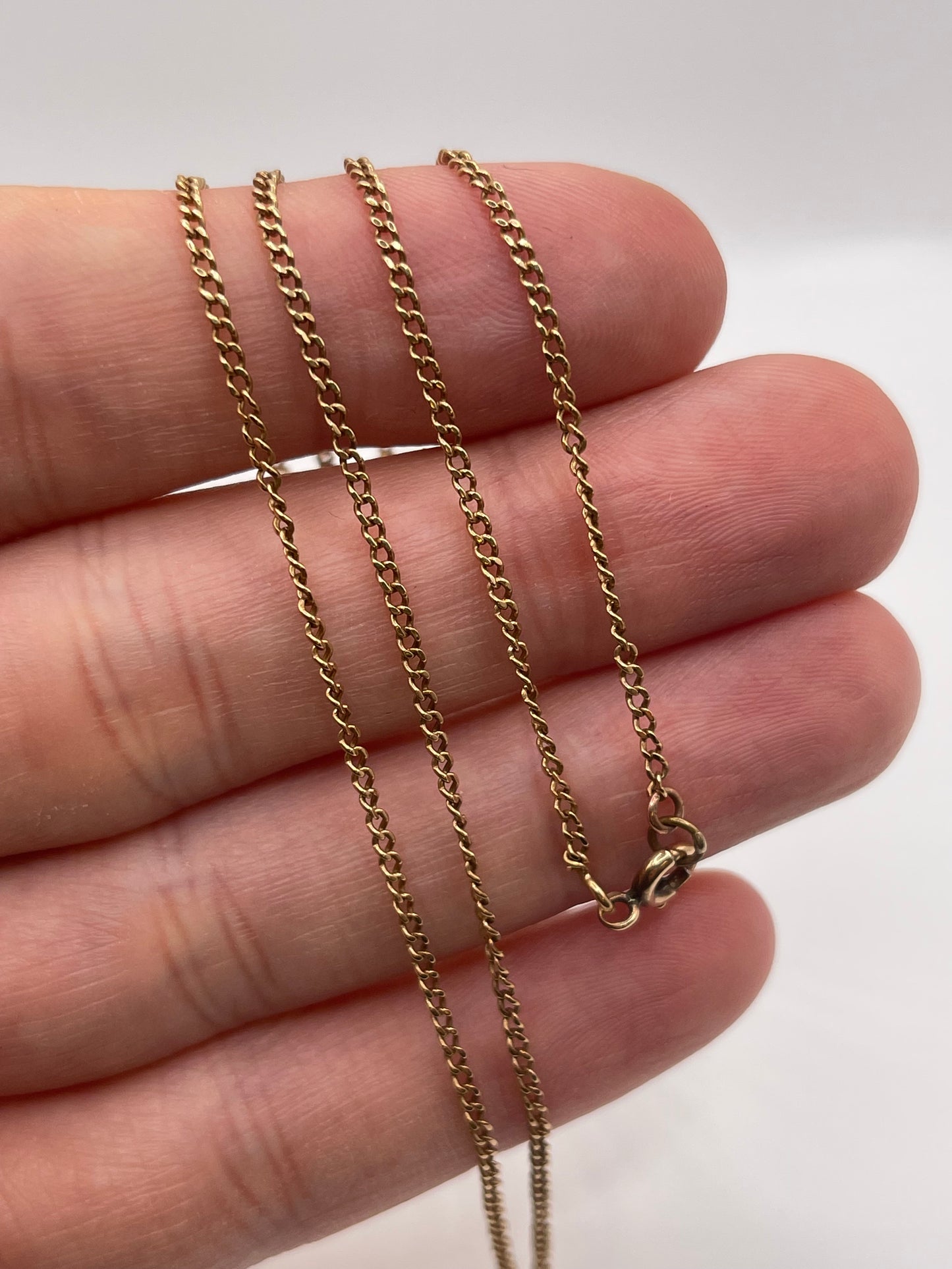 9ct rose gold chain 188