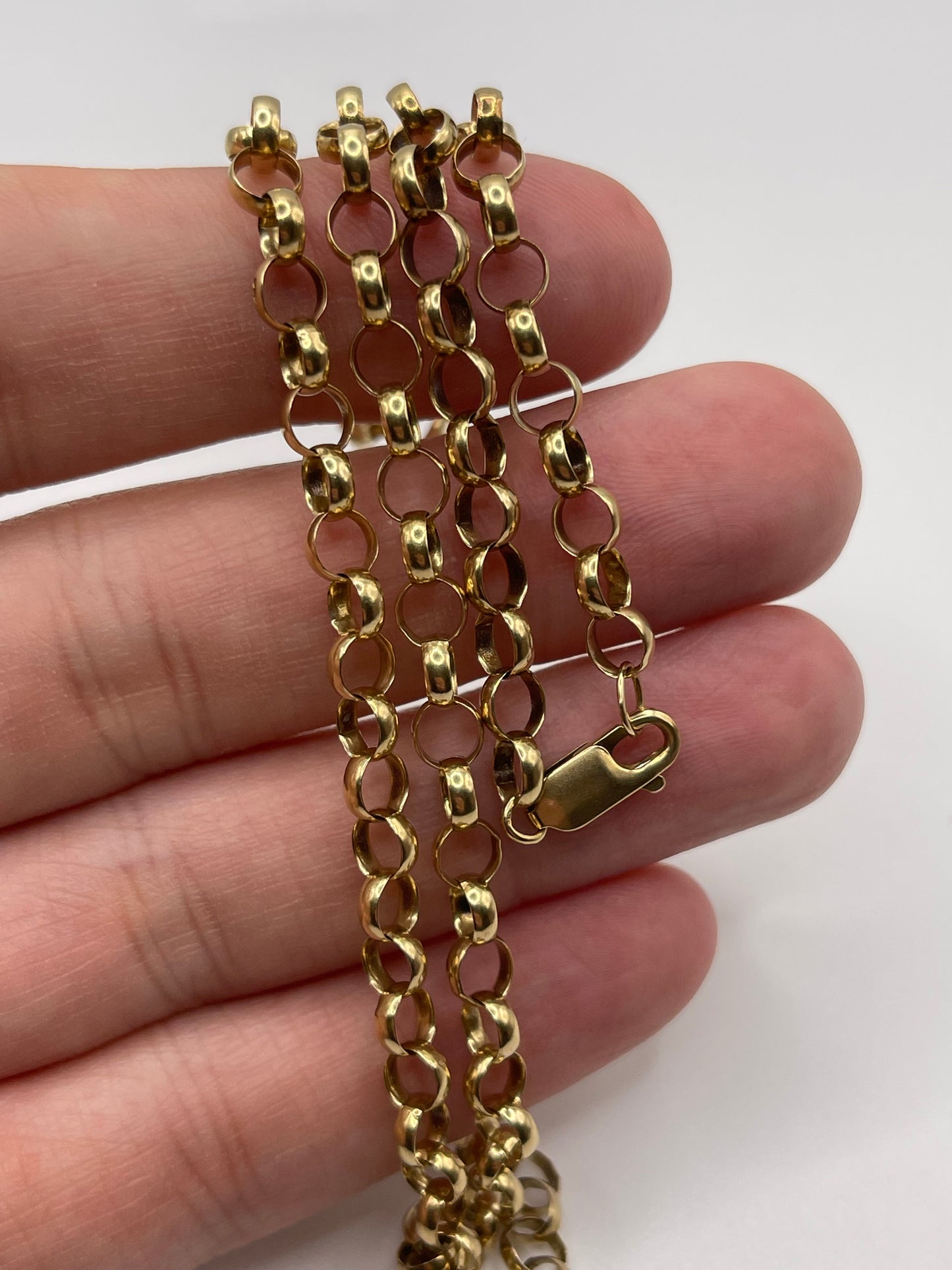 9ct gold chain 418